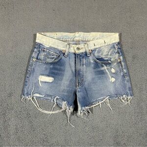 Denim Supply Ralph Lauren Women’s Size 26 Distressed Jean Short Cut Off #1703
